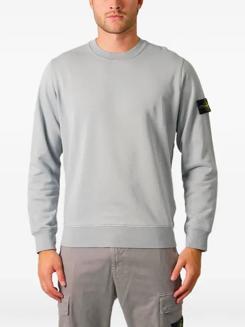 Stone Island 6100060 organic-cotton fleece sweatshirt
