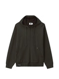 izzue logo-print zip-up hoodie