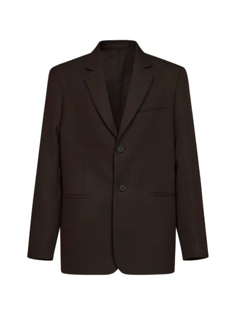 Studio Nicholson Roversi single-breasted wool blazer