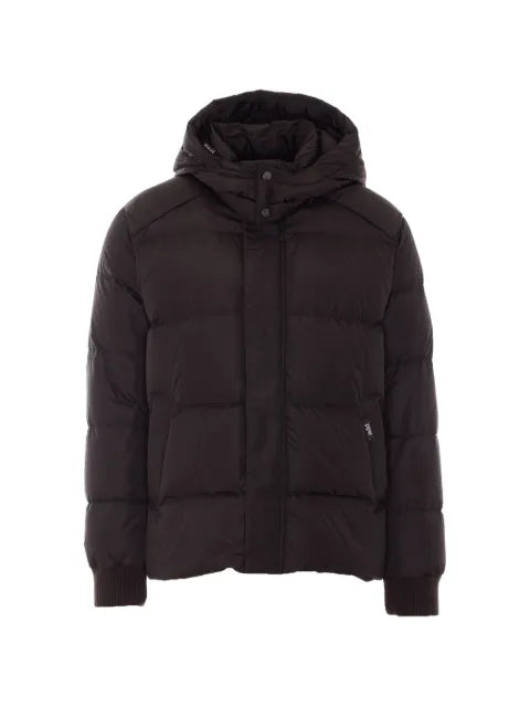 Add hooded padded jacket