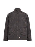 RANRA contrast-stitch high-neck jacket