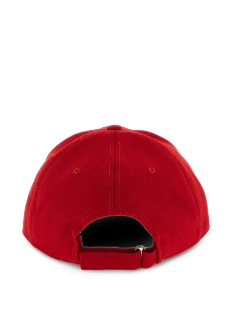 Ballantyne checked monogram baseball cap
