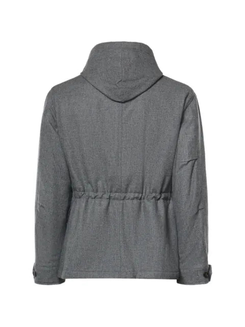 Eleventy multi-pocket hooded jacket