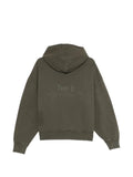 Ten C ribbed hem and cuffs hoodie