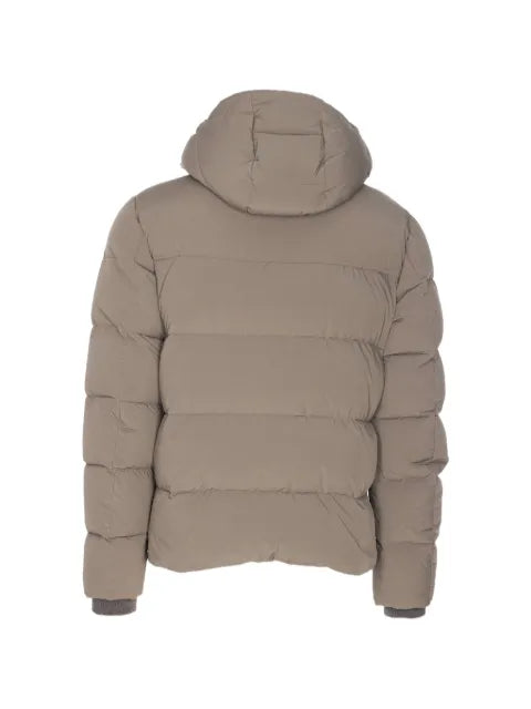 Moorer Alarick-KN quilted hooded jacket