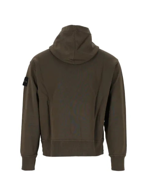 Stone Island 6100009 organic cotton fleece sweatshirt
