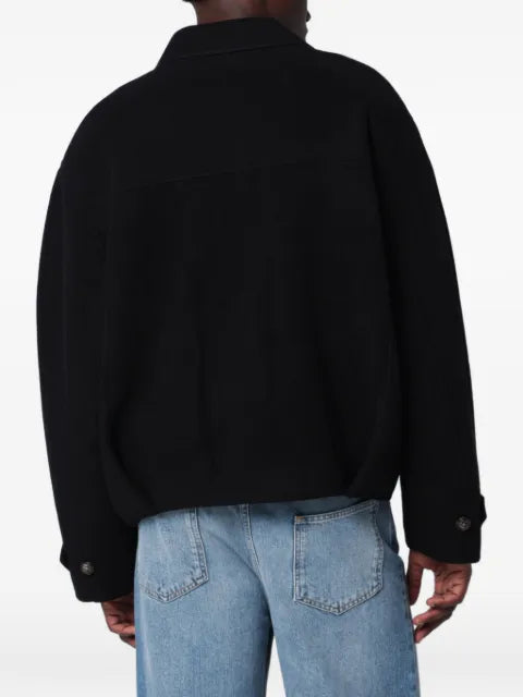 Séfr button-up wool jacket
