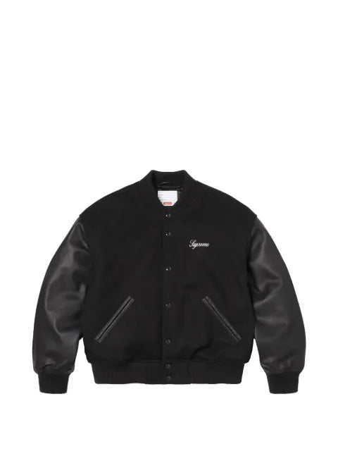 Supreme Cross Varsity bomber jacket