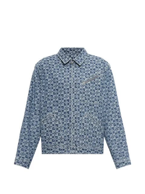 Kenzo monogram-print jacket