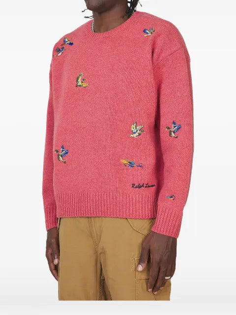 Polo Ralph Lauren duck-embroidered sweater