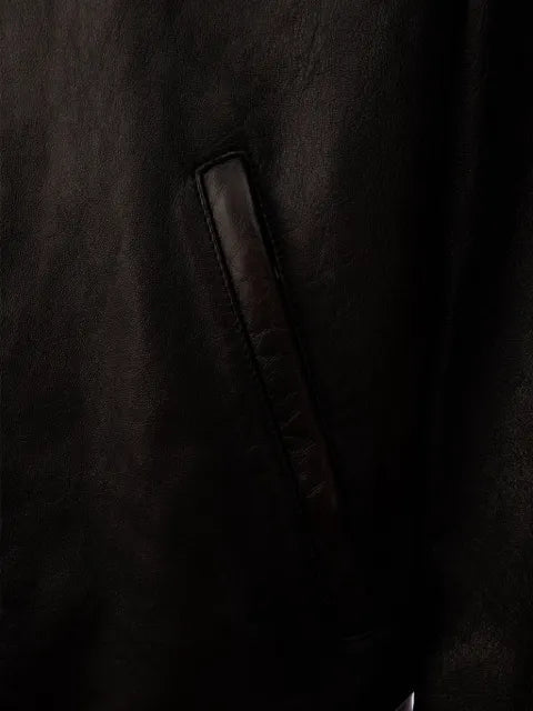 Prada nappa leather bomber jacket