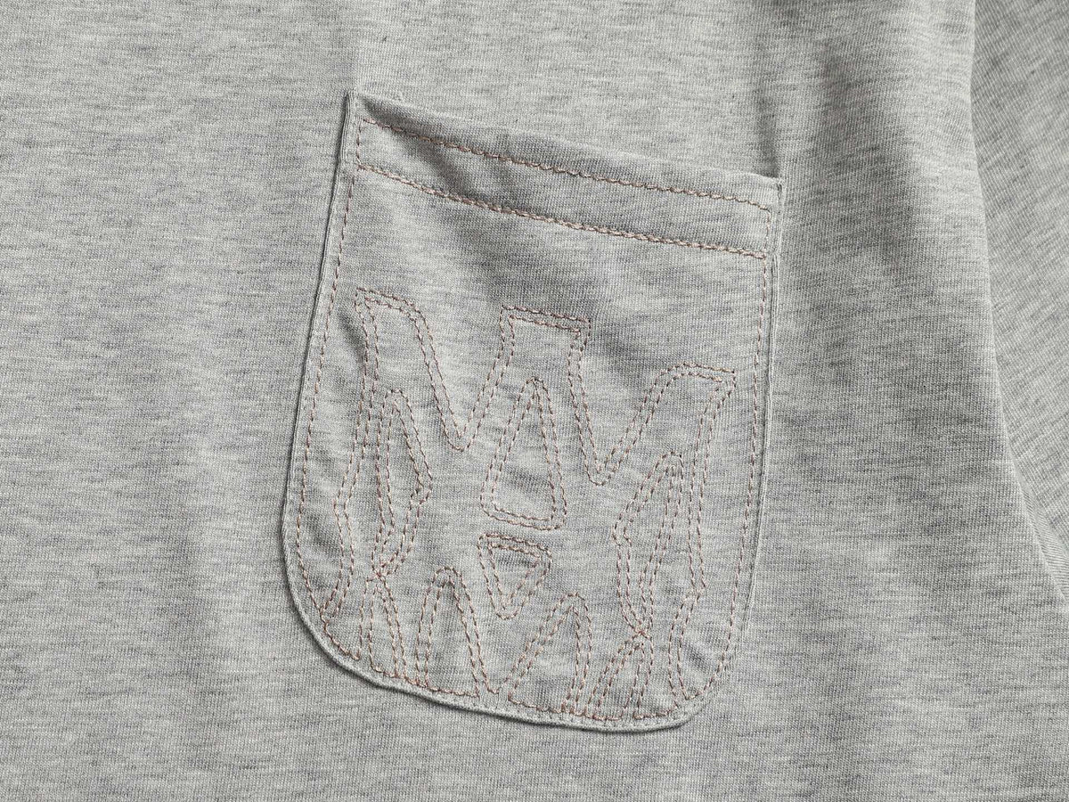Amiri Crew‑Neck Pocket Short‑Sleeve T‑Shirt