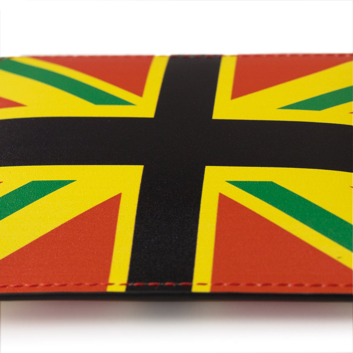 Multicolor Union Jack Zip Wallet