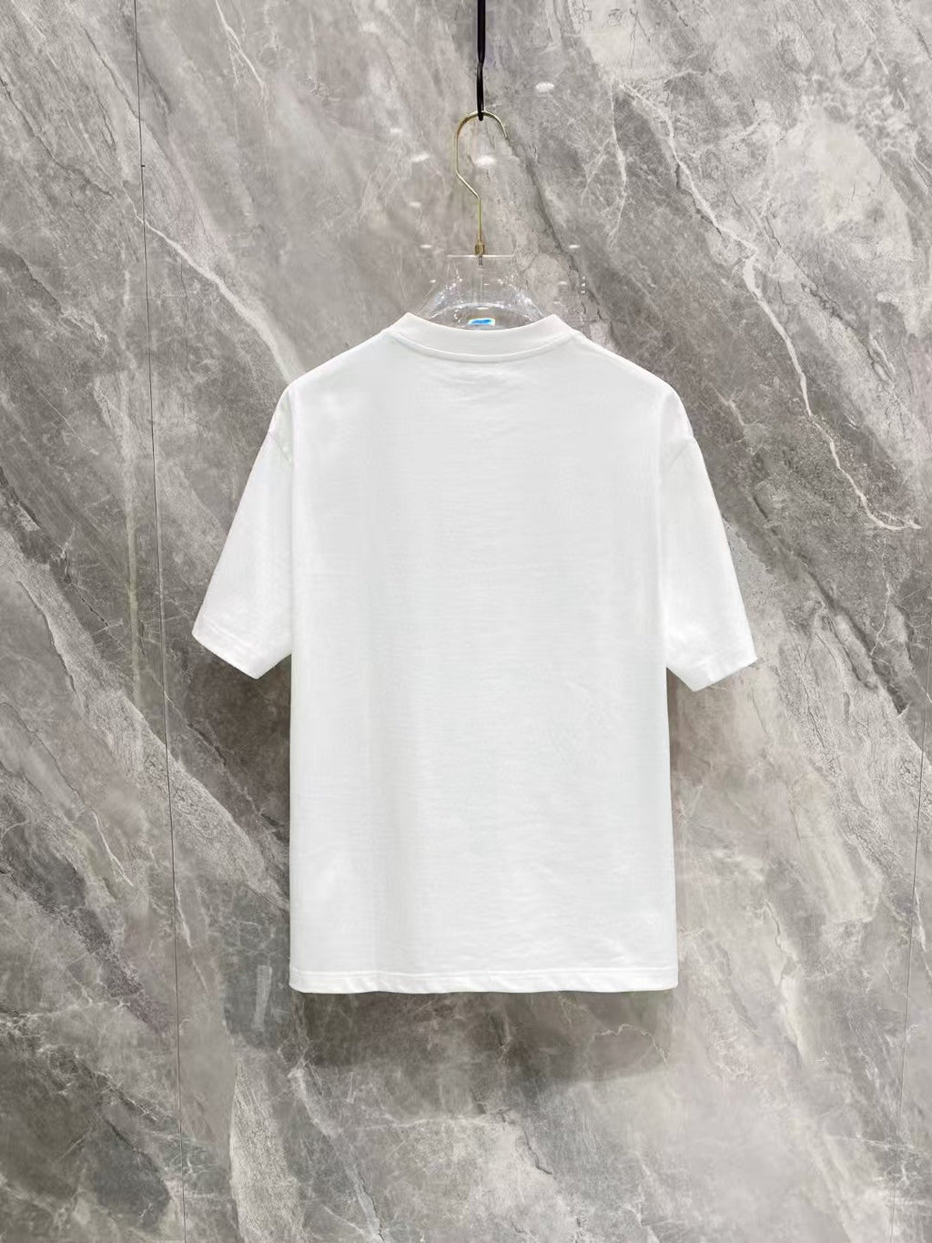 Amiri Arts District Multi‑Line Text Graphic Crew‑Neck Short‑Sleeve T‑Shirt
