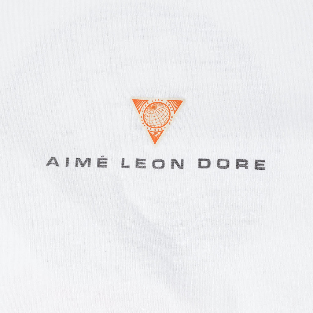 White Globe Tee