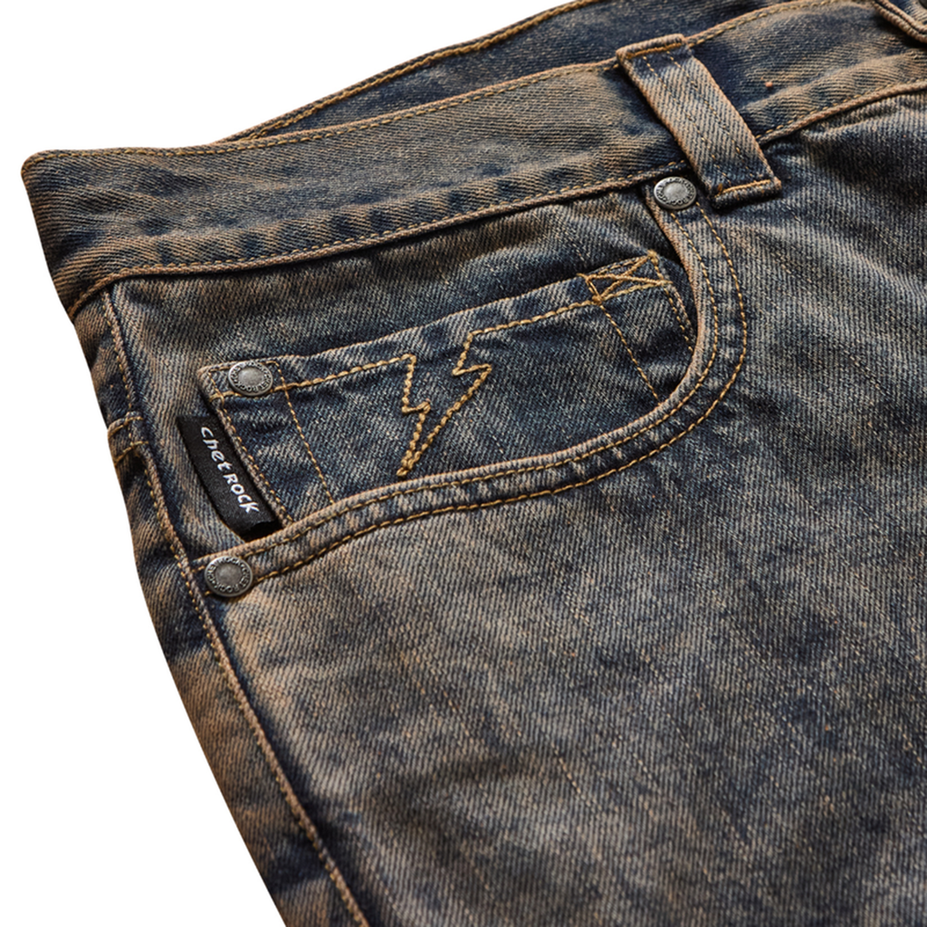 Chet Rock Idol Shorts: Blue Marble Wash