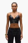Leather Bralette