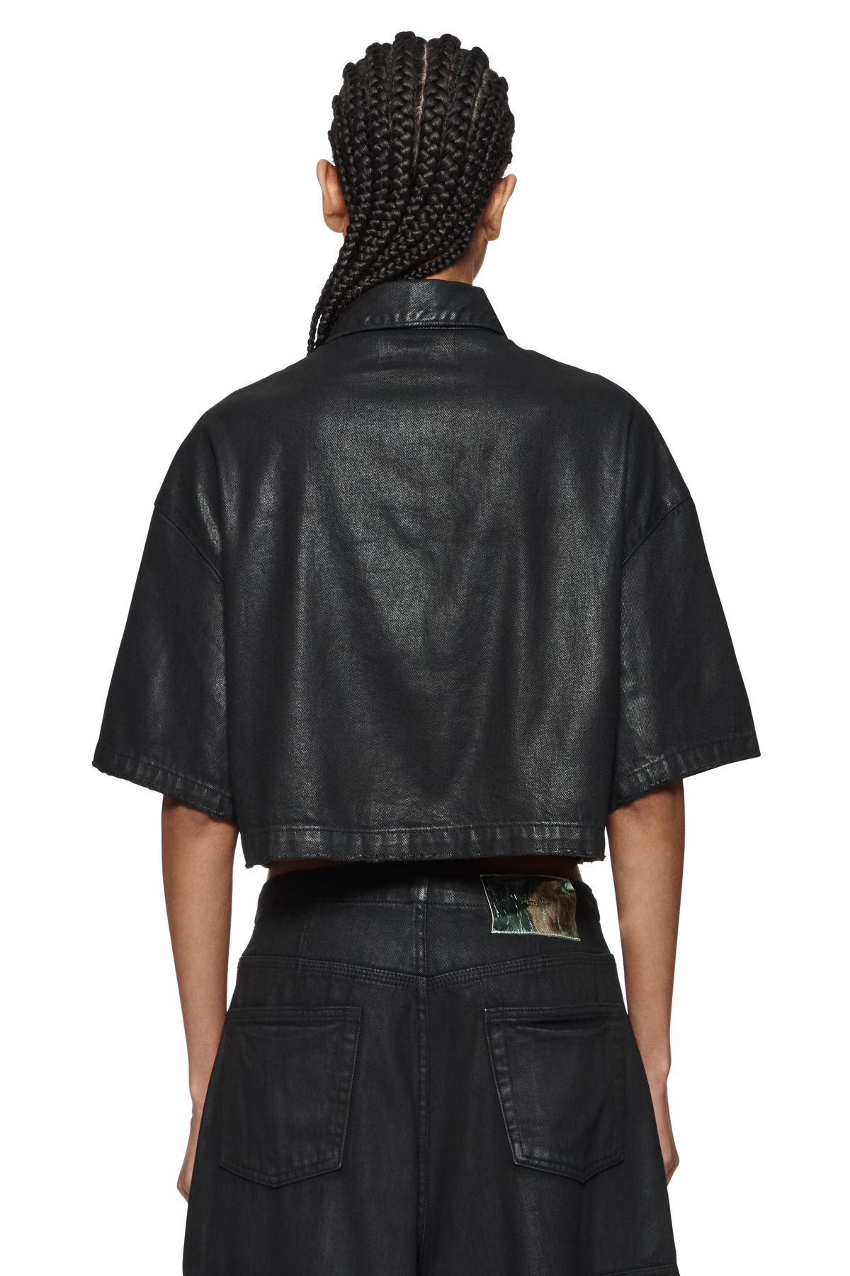 Crop Shirt Coated