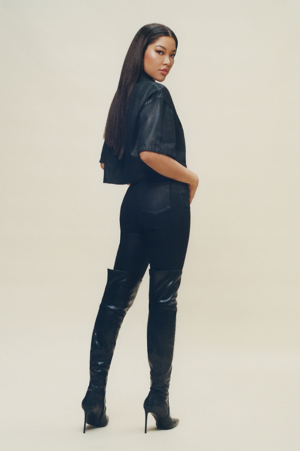 Crop Shirt Coated