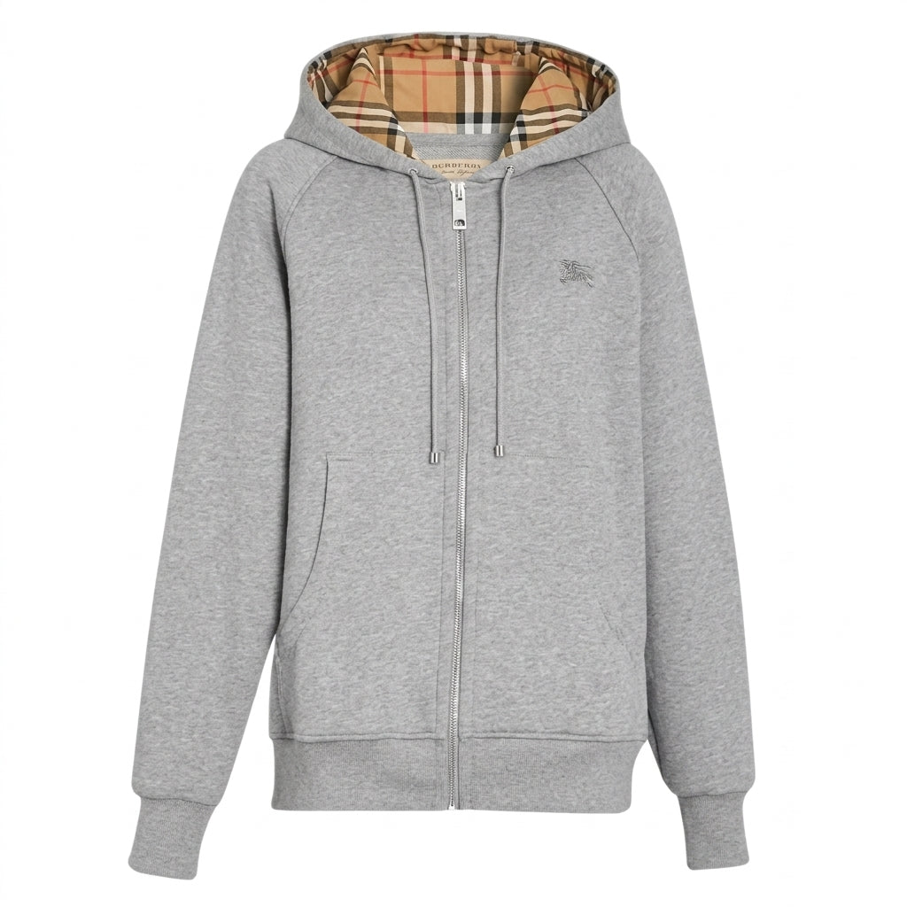 BURBERRY ZIP-UP SWEATER