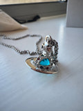 VIVIENNE WESTWOOD New Orb Pendant Necklace Brass(Petite/4 Colors)