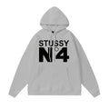 Stussy Hoodie Fall/Winter Fleece Hooded Sweater