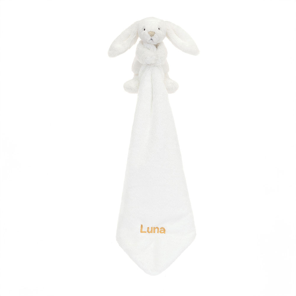 Personalized Bashful Luxe Bunny Luna Soother