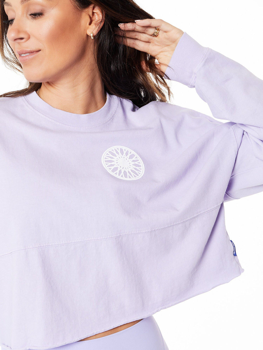 LAVENDER CROPPED SPIRIT JERSEY