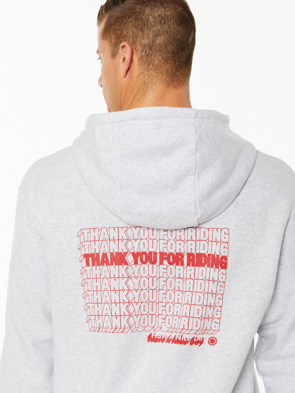 KINGSLEY HOODIE HEATHER GREY