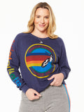 AN CREW SWEATSHIRT NAVY