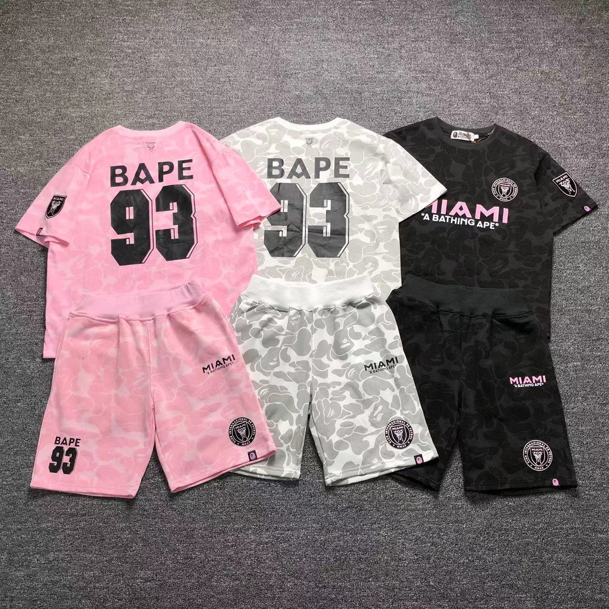 Bape Tshirt & Shorts