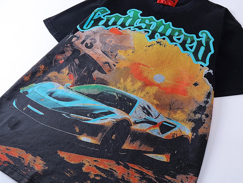 Godspeed Race Car Graphic T-Shirt