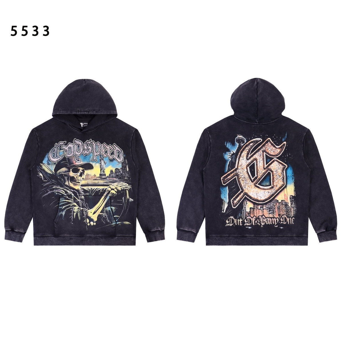 Godspeed Racing Graphic Pullover Hoodie