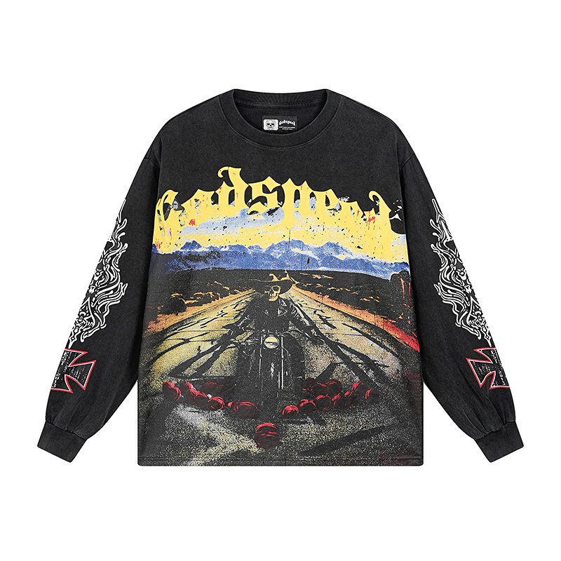 Godspeed Out of Many One Graphic Long-Sleeve T-Shirt