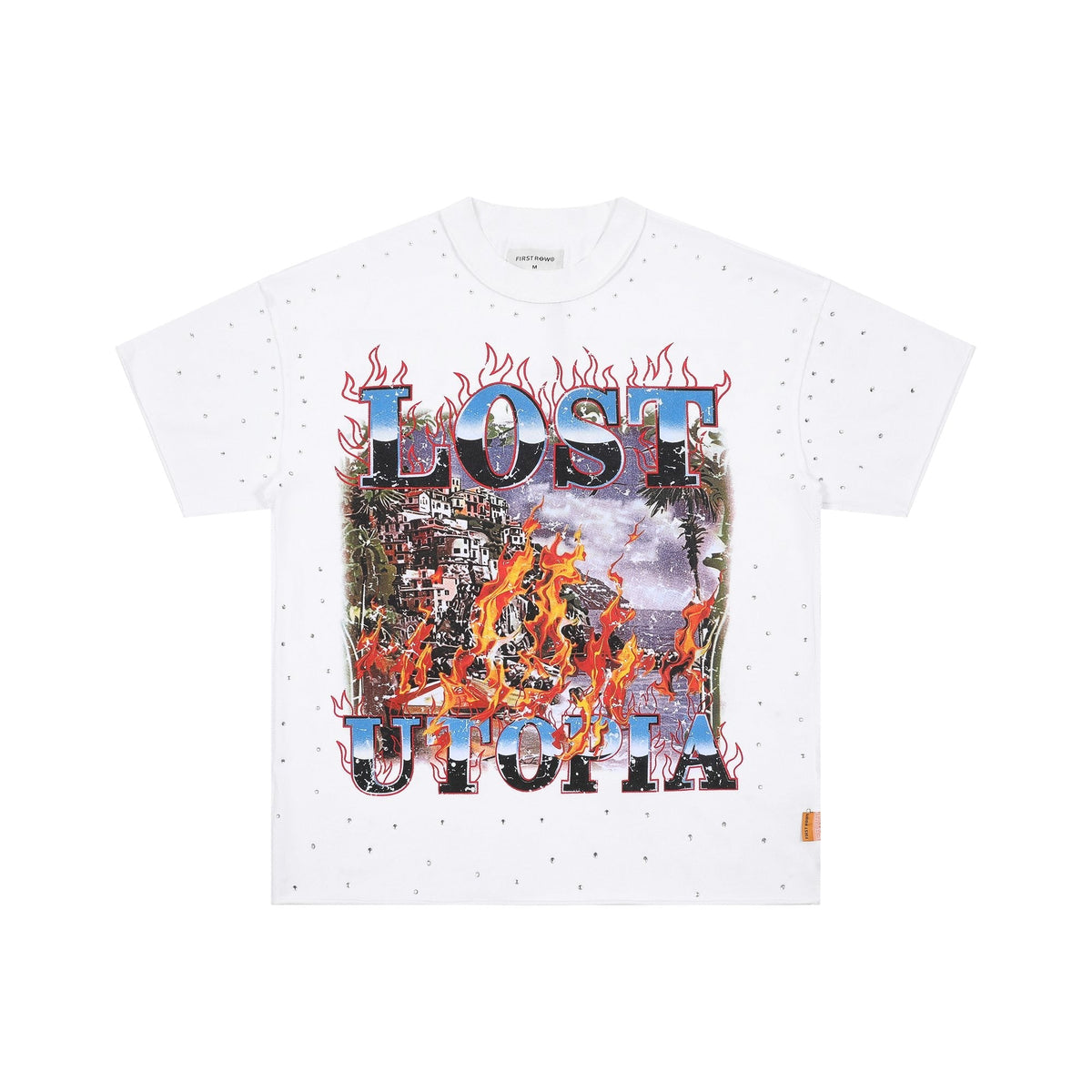 FIRST ROW Lost Utopia Burning Flame T-Shirt
