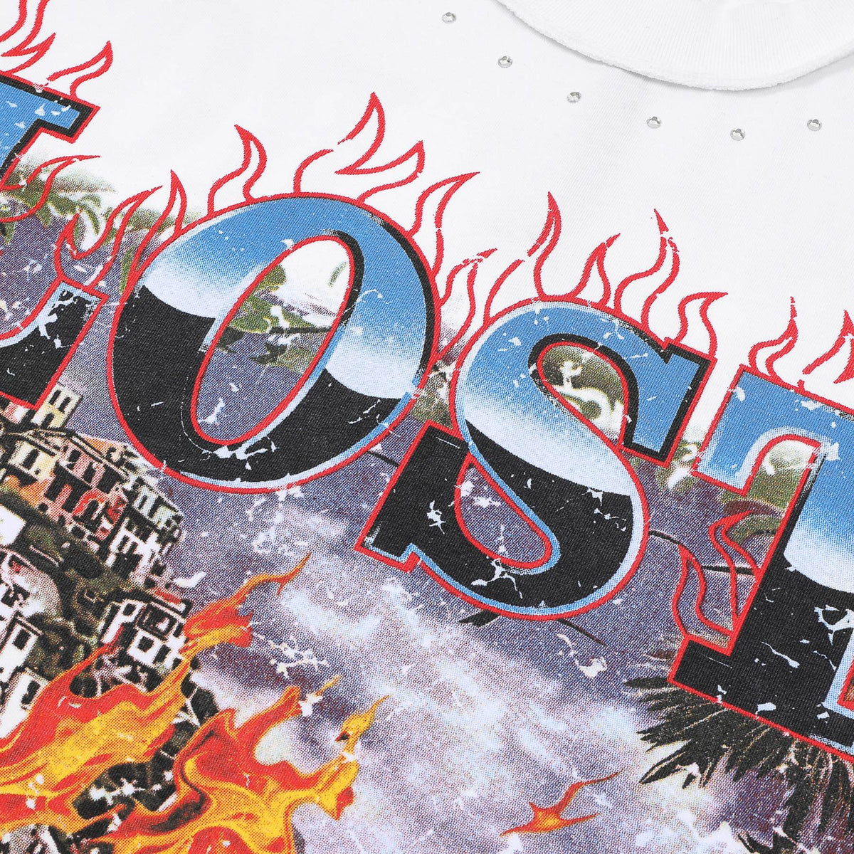 FIRST ROW Lost Utopia Burning Flame T-Shirt