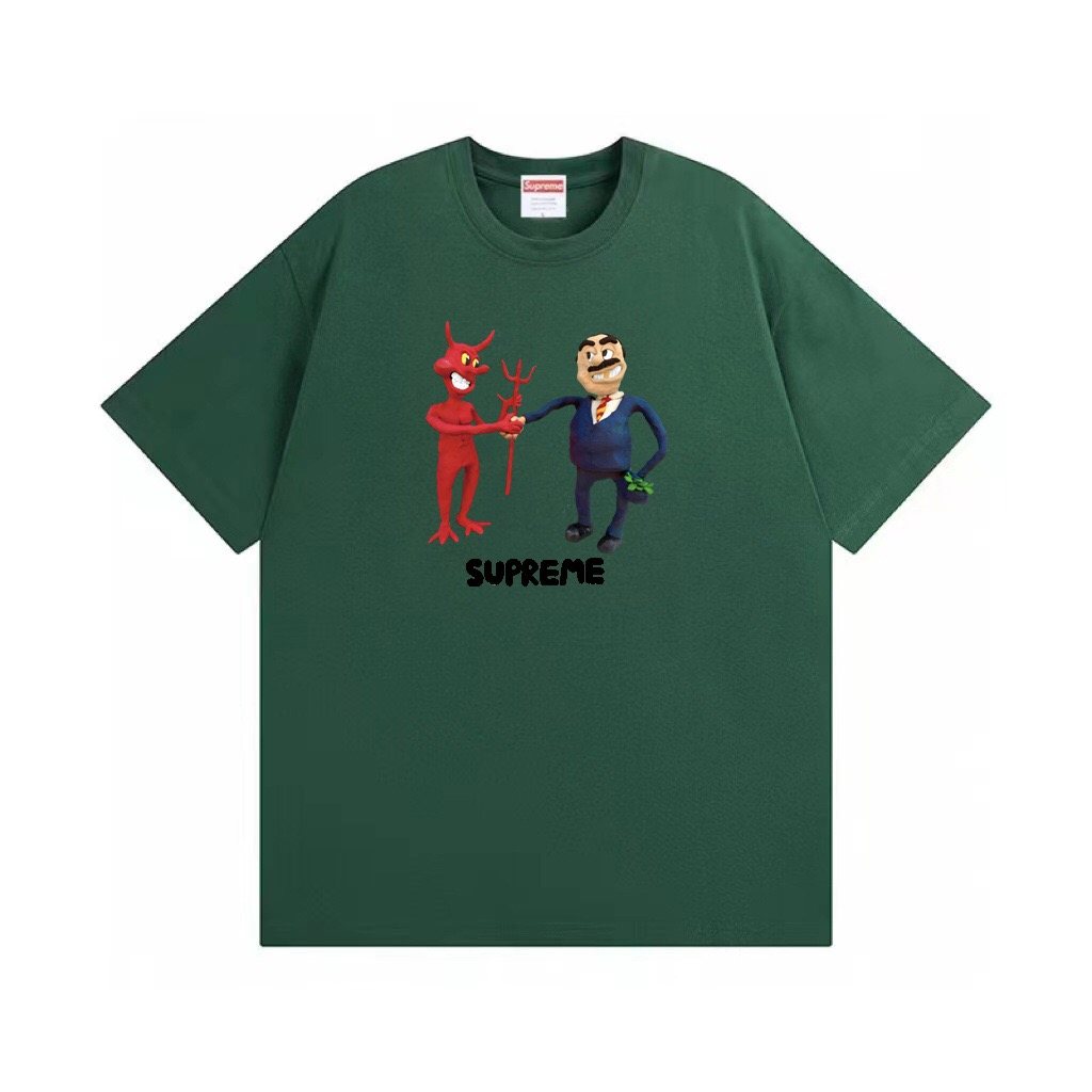 Supreme Business Devil Graphic T-Shirt