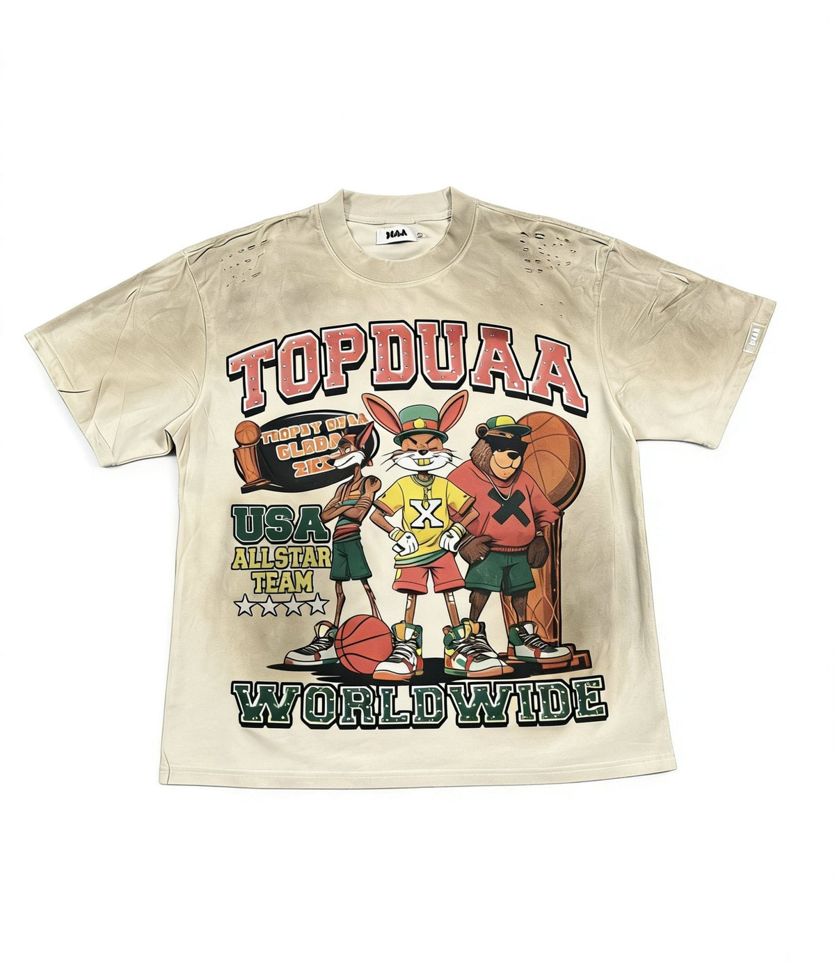 DUAA New Age Basketball Graphic T-Shirt