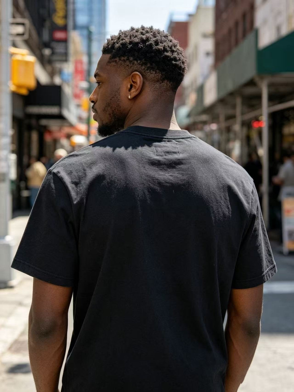 Godspeed Washed Black Rock Graphic T-Shirt