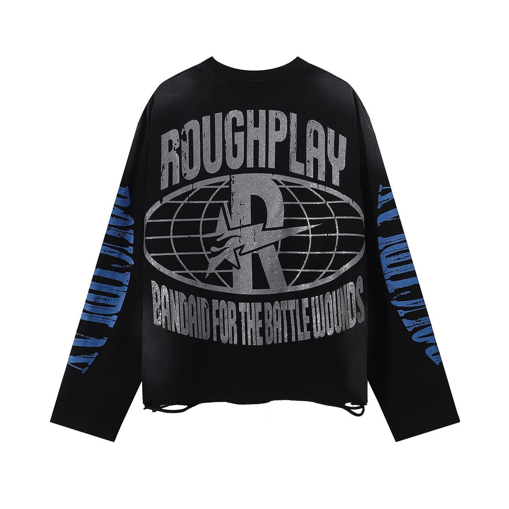 Rough Play SunShower Rhinestone Long-Sleeve T-Shirt