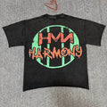 HARMONY HMA Circle Logo Black T-Shirt