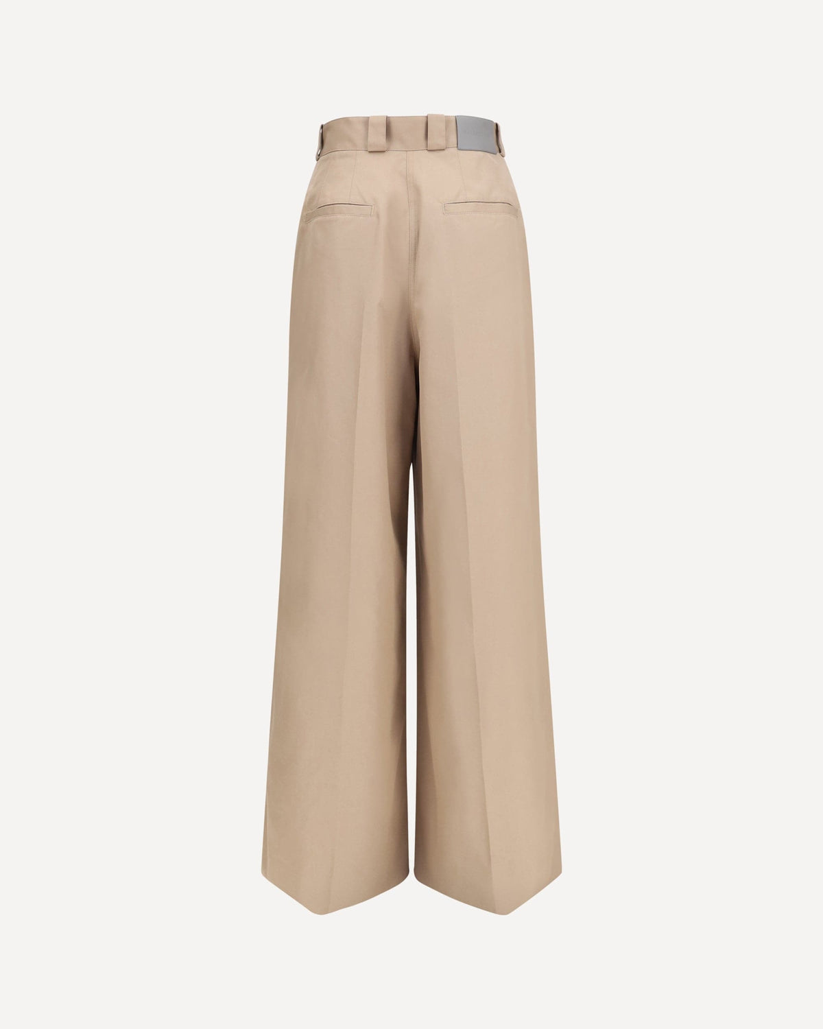 Balenciaga High-Waisted Pants With Wide Flare