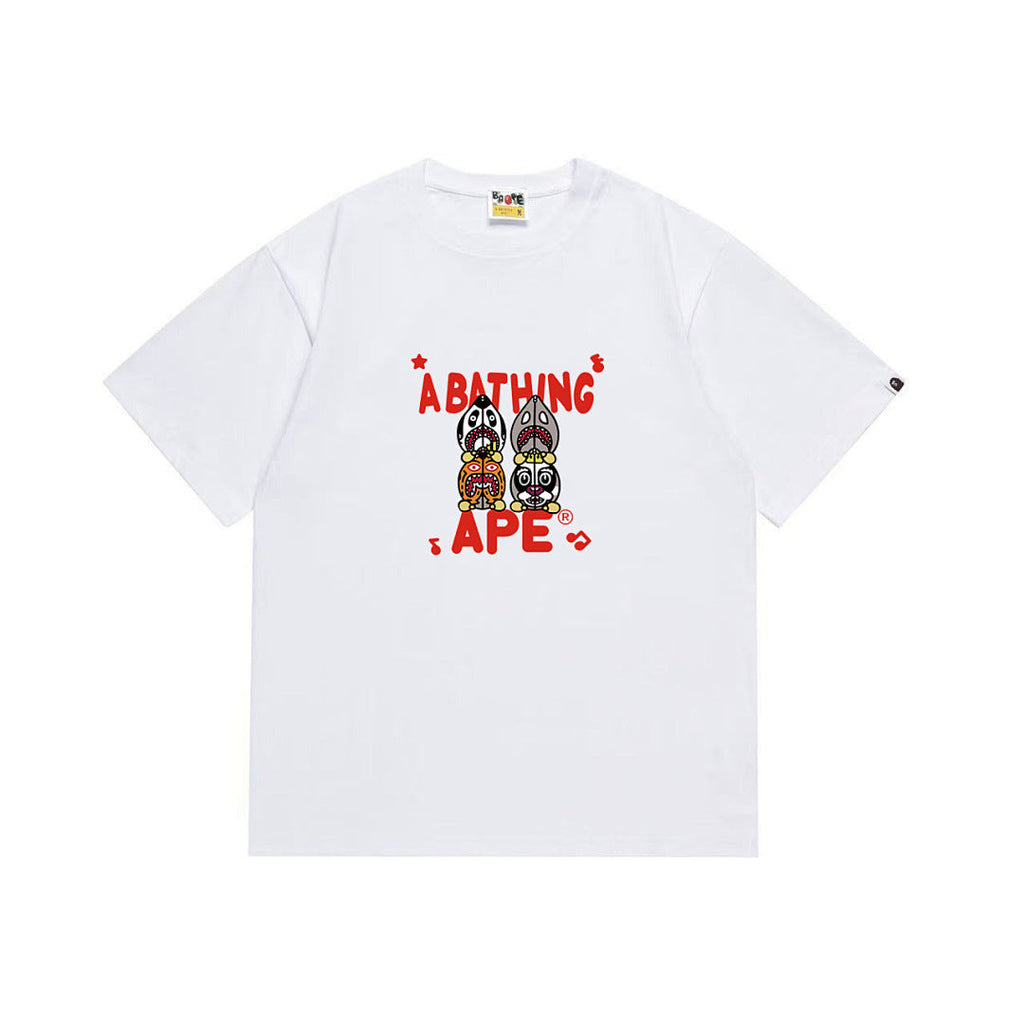 BAPE Ape Head Graphic Streetwear T-Shirt