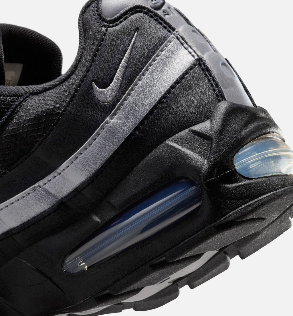 Air Max 95 Big Bubble OG Reflective Accents Men's – Black/White/Metallic Silver
