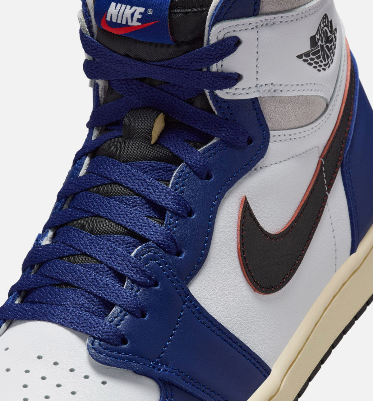 Air Jordan 1 Retro High OG Rare Air Deep Royal Blue Men's Lifestyle Shoe – White/Black/Neutral Grey/Deep Royal Blue