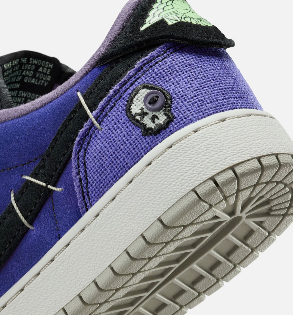 Air Jordan 1 Low OG Grade School | Regency Purple & Dark Raisin Lifestyle Shoe