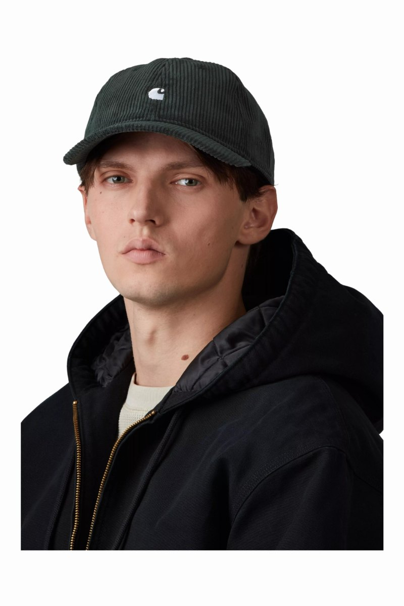 CARHARTT WIP HARLEM CAP Raven / White