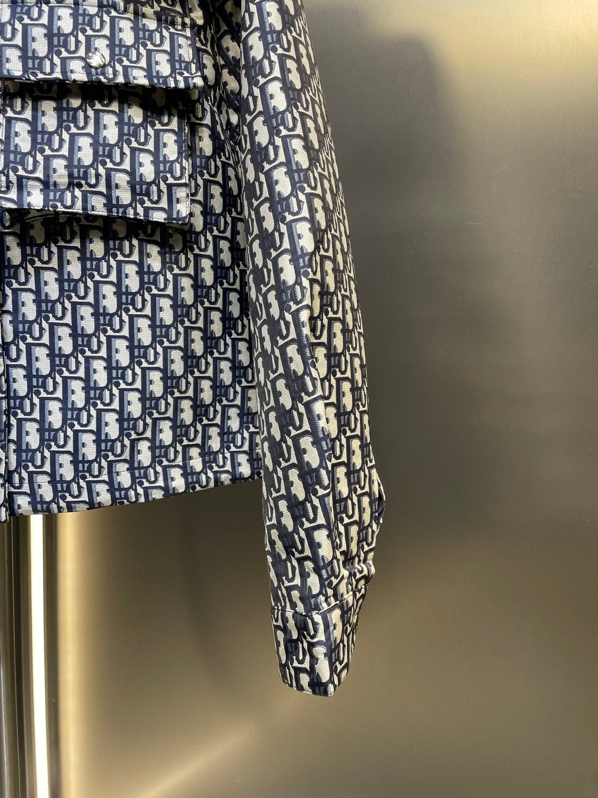 Dior Monogram Jacquard Hooded Jacket – 25FW