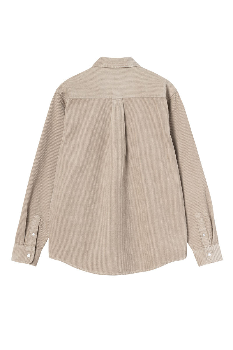 CARHARTT WIP L/S MADISON CORD SHIRT Wall / Wall