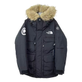 The North Face Four-Pocket Fur-Trim Hooded Parka – Graphite | Premium Down Insulation